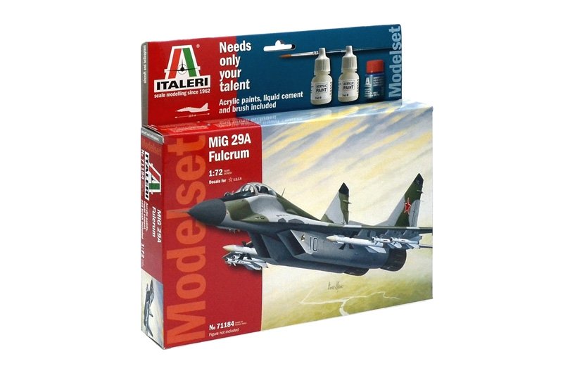 Italeri 71184 MIG - 29A Fulcrum - MODÈLE KIT