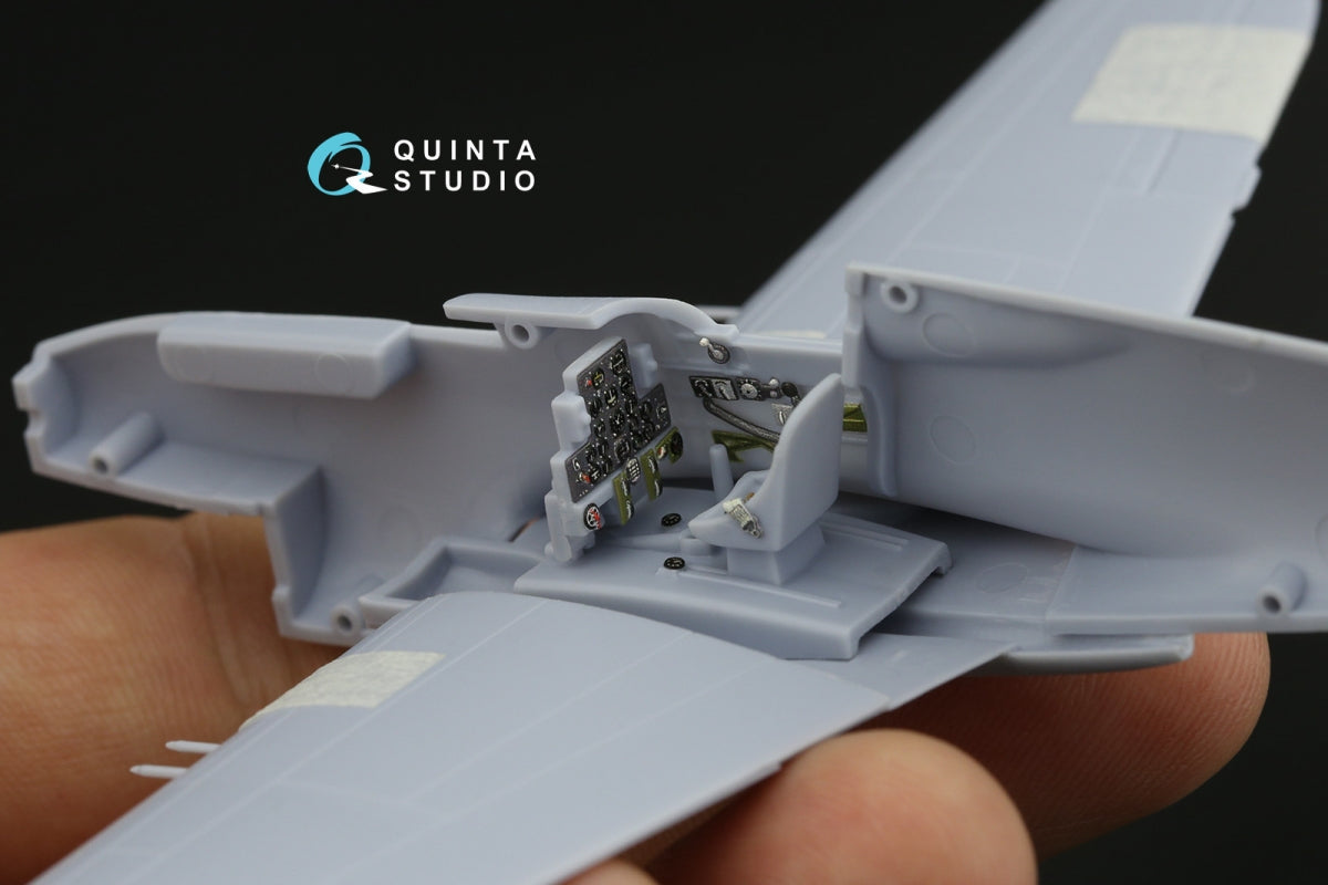Quinta Studio QD72133 P-40B 3D-Printed coloured Interior on decal paper (Airfix) 1/72 – Bild 7