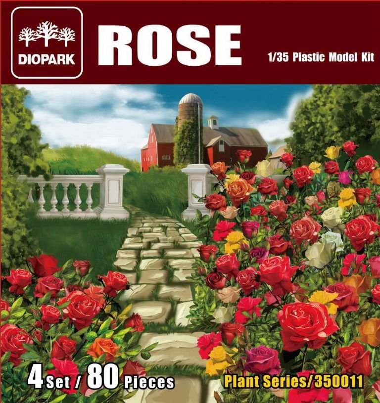 Diopark 35011 Roses (80pcs) 1/35