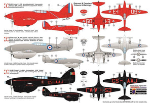 Kozavody Prostejov KPM0101 DH-88 Comet in RAF and Foreign Service 1/72 – Bild 2