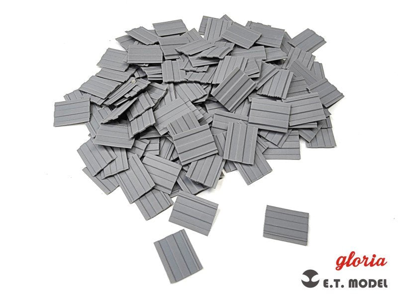 Tuiles de toit ET Model P35-204 de la Seconde Guerre mondiale, type Ludlow, échelle 1/35 – image 2
