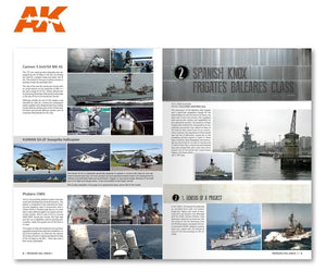 AK Interactive AK098 MODELLING FULL AHEAD 1 / KNOX &amp;amp; BALEARES CLASS EN – image 7