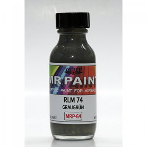 MR. Paint MRP-064 RLM 74 Graugrun WWII German 30ml – immagine 2