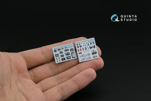 Intérieur coloré imprimé en 3D sur papier décalcomanie (Zvezda) pour KAMAZ-43509 (Quinta Studio QDS-43001) (Petite version) 1/43 – image 3