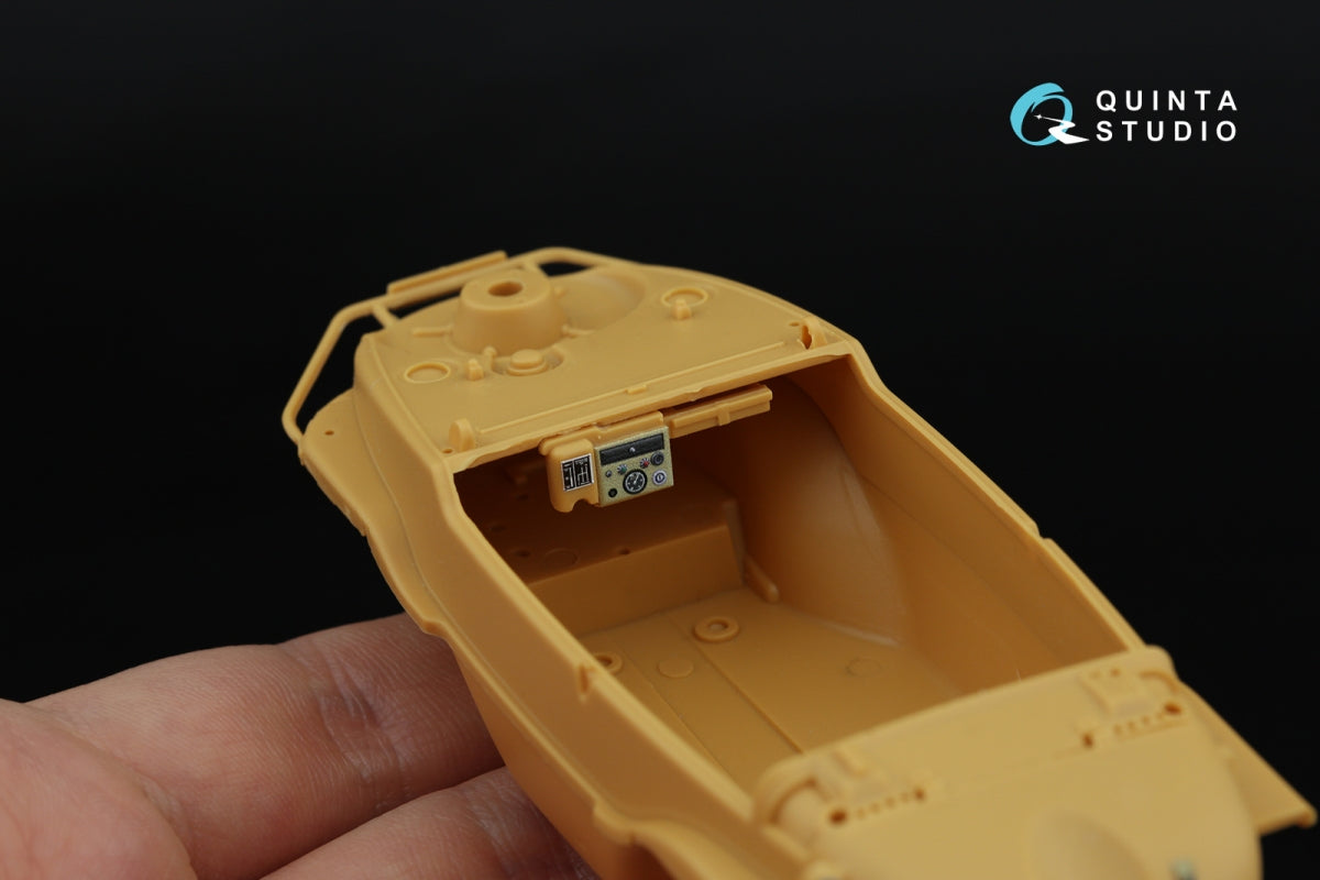 Quinta Studio QDS-35146 Schwimmwagen Type 166 3D-Printed &amp;amp; coloured Interior on decal paper (Hero) (Small version) 1/35 – immagine 6