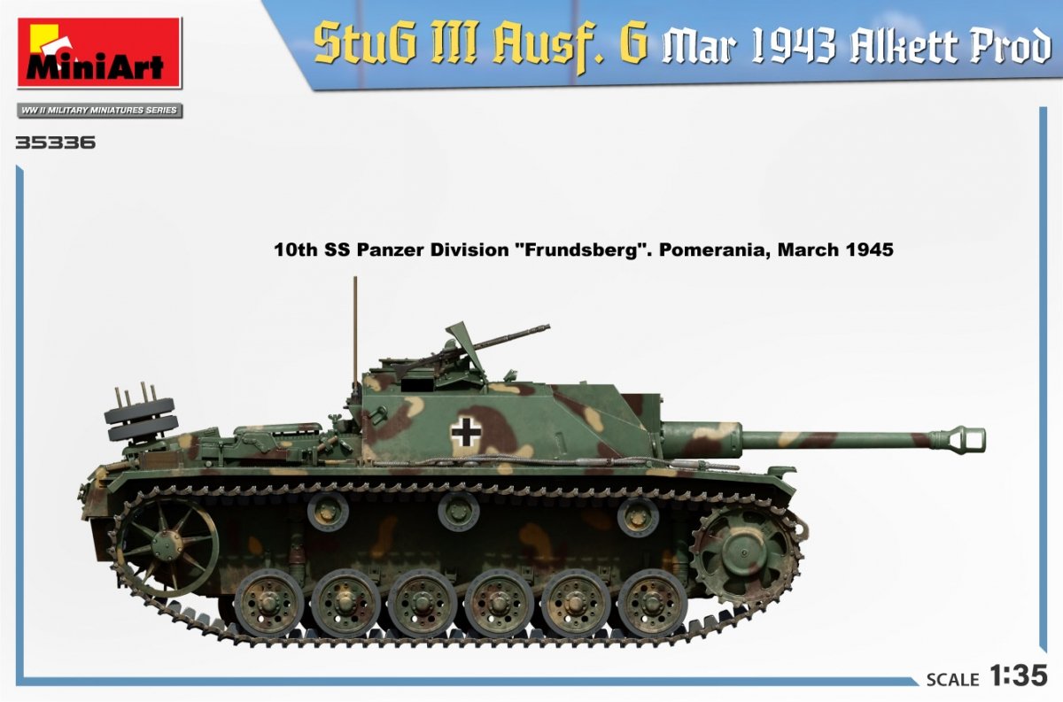 Mini Art 35336 StuG III Ausf. G mars 1943 Alkett Prod 1/35 – image 7