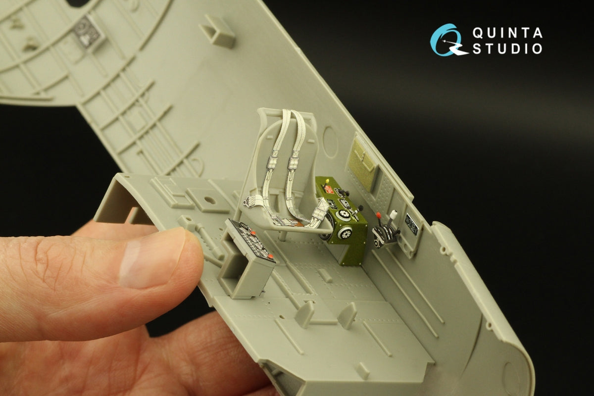 Quinta Studio QD32178 TBM-3 Avenger 3D-Printed coloured Interior on decal paper (Trumpeter) 1/32 – immagine 11