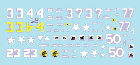 Star Decals 72-A1167 US 6th Armored Division 1. The Super-Sixth in Europe 1944-45. Sherman Mix 1/72 – immagine 3