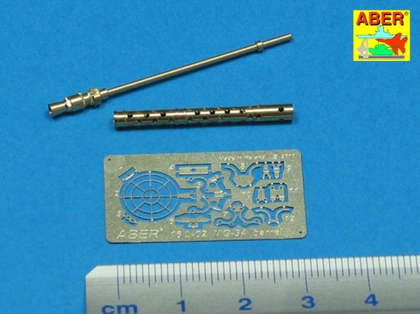 Aber 16L-02 Lufa do niemieckego karabinu maszynowego MG34 / Turned barrel for German machine gun MG34 1/16 – imagen 2