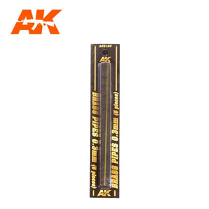 AK Interactive AK9102 BRASS PIPES 0.3MM Ø. 5 UNITS. – Bild 2