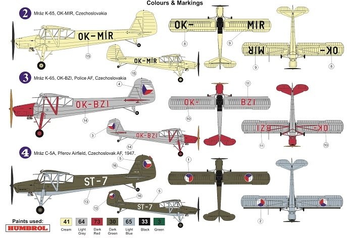 AZ Modèle AZ7637 Mraz K-65/C-5 &amp;quot;Cáp&amp;quot; &amp;quot;En service tchécoslovaque&amp;quot; 1/72 – image 2