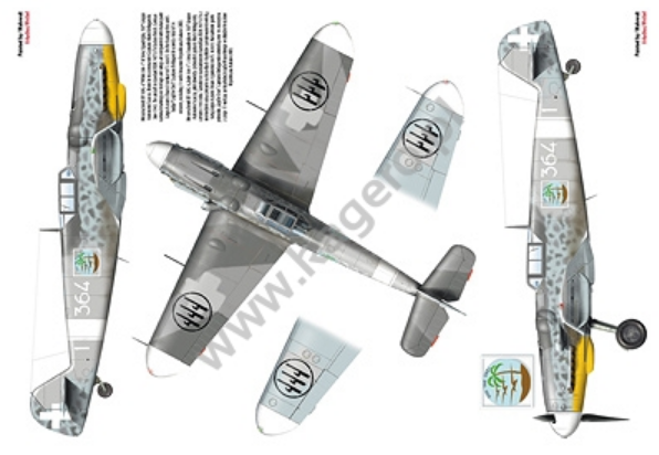 Kagero 7063 Messerschmitt Bf 109 G EN/PL – imagen 2