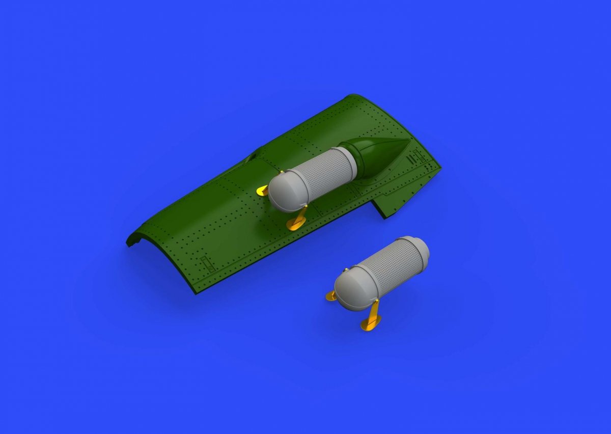 Filtre tropical Eduard 648410 Bf 109G TAMIYA 1/48