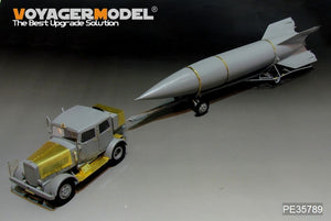 Voyager Model PE35789 WWII Hanomag SS100 Military Car w/V2 Rocket Transporter For TAKOM 2110 1/35 – imagen 3