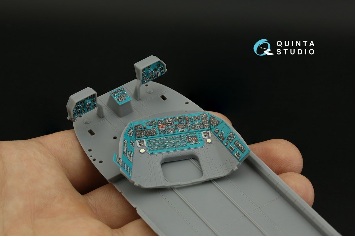 Quinta Studio QDS-48382 Mi-8MT 3D-Printed &amp;amp; coloured Interior on decal paper (Trumpeter) (Small version) 1/48 – Bild 9