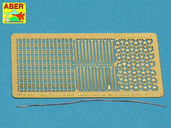 Aber 35A122 Attaches pour chars russes modernes comme le T-64;T-72;T-80;T-90 (1/35)