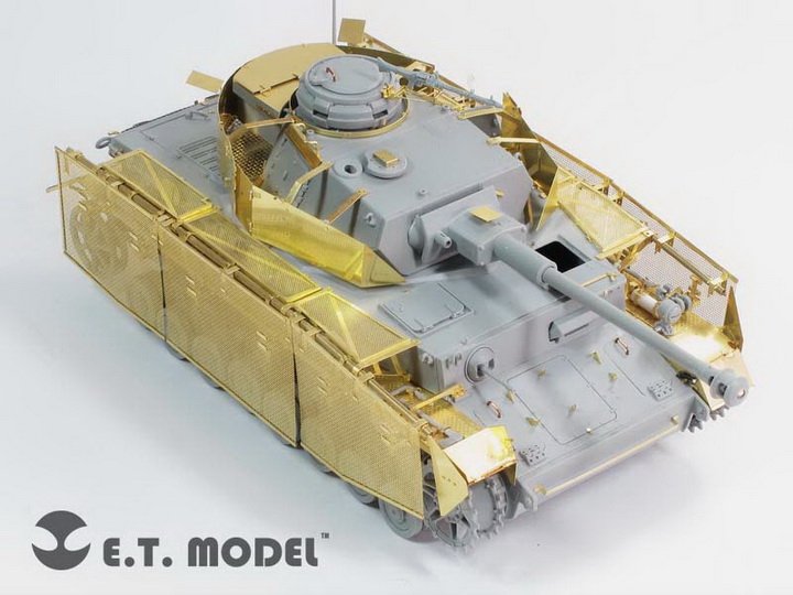 E.T. Model E35-091 WWII German Pz.Kpfw.IV Ausf.J Schurzen(Late version) (For DRAGON Smart Kit) 1/35 – Bild 5