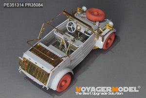 Voyager Model PE351314 WWII German Kubelwagen Type 82 Africa Troop Version Upgrade Set For MENG VS-015 1/35 – Bild 4