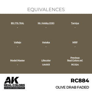 AK Interactive RC884 Olive Drab Faded 17 ml – Bild 3
