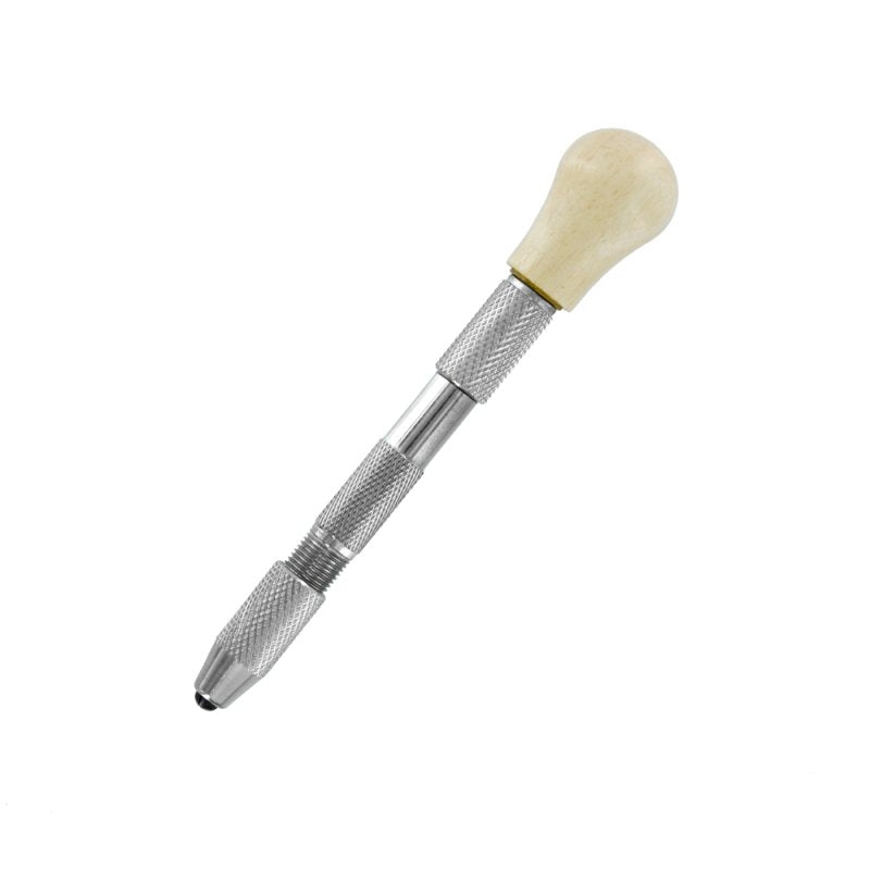 Étau à broches Modelcraft PPV2238 - Double extrémité avec tête pivotante en bois (0 - 2,9 mm)
