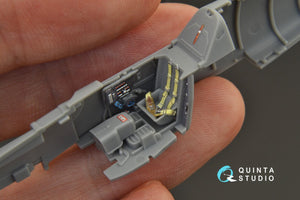 Quinta Studio QD72037 Bf 109 G-6 3D-Printed &amp;amp; coloured Interior on decal paper (Tamiya) 1/72 – Bild 11