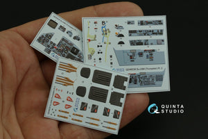 Quinta Studio QD48238 Su-24M 3D-Printed &amp;amp; colored Interior on decal paper ( Trumpeter ) 1/48 – image 10