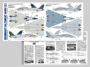 Tamiya 61122 Grumman F-14A Tomcat (Late Model) Carrier Launch Set 1/48 – image 27