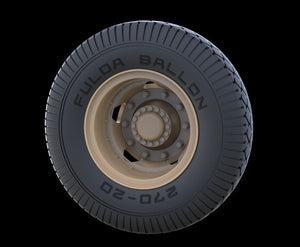 Panzer Art RE35-244 Road wheels for Mercedes 4500 (early pattern) 1/35 – immagine 2