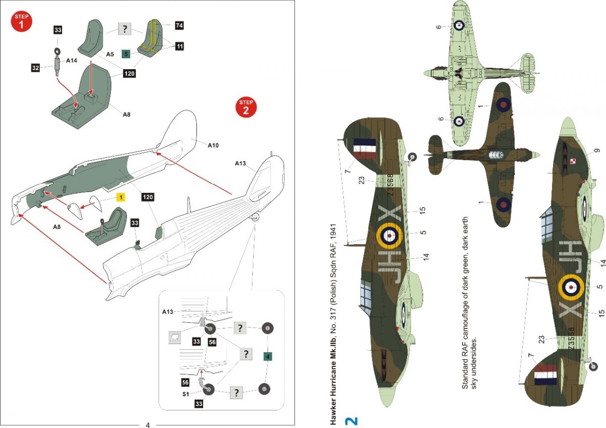 Fly 72044 Hawker Hurricane Mk.IIb 1/72 – image 7