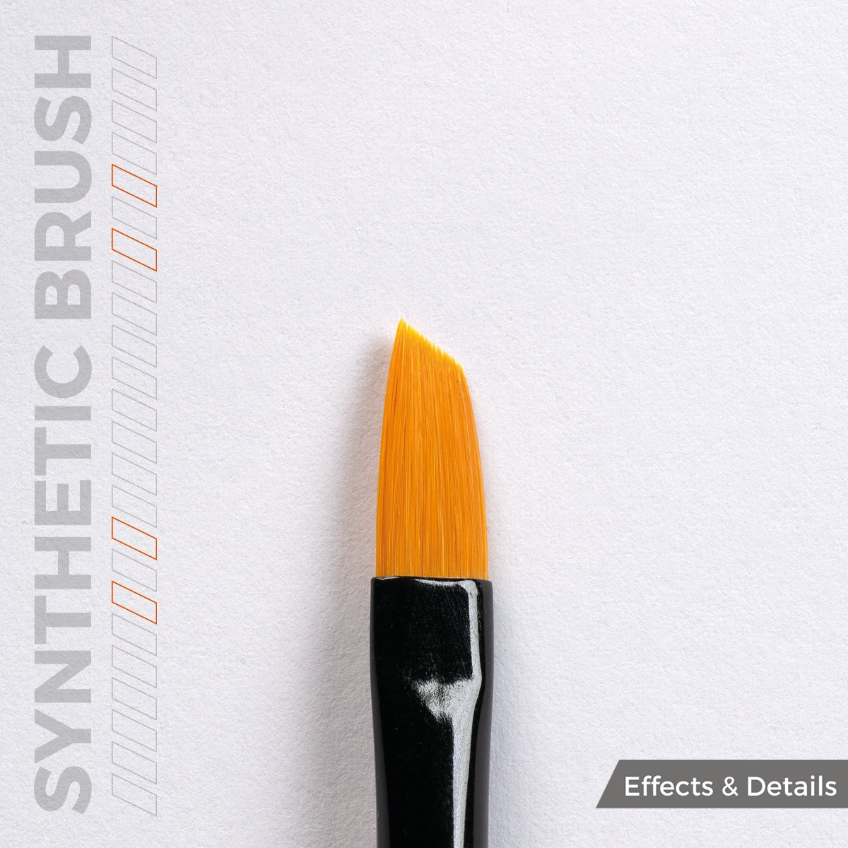 AK Interactive AKB010 AK SYNTHETIC BRUSH – ANGULAR