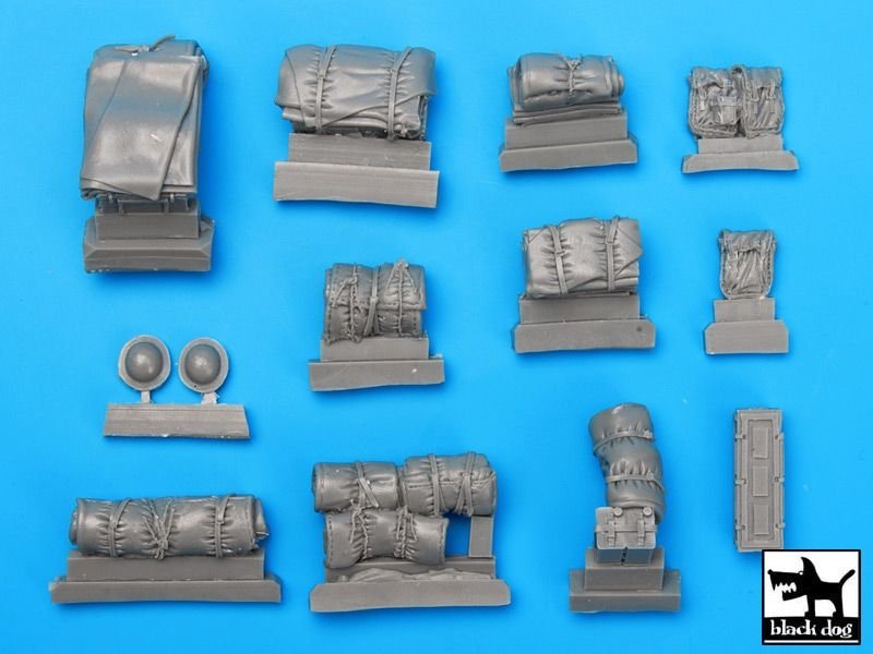 Ensemble d&amp;#39;accessoires Black Dog T35059 pour Humber Mk IV britannique au 1/35 – image 6