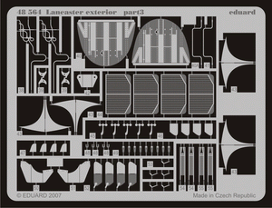 Eduard 48564 Lancaster exterior 1/48 (TAMIYA) – immagine 3