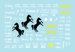 Star Decals 35-933 11th Cavalry in Vietnam and Cambodia 1 1/35 – imagen 2