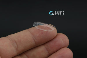 Quinta Studio QC72056 Yak-9 vacuumed clear canopy (Zvezda) 1/72 – immagine 2