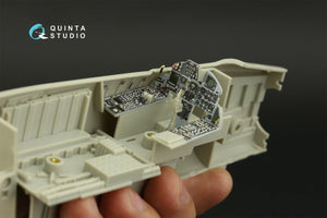 Quinta Studio QD32157 F-15C Late/F-15J late 3D-Printed &amp;amp; coloured Interior on decal paper (Tamiya) 1/32 – imagen 9