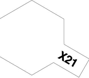 Tamiya X21 Flat Base (81521) Acrylic paint 10ml – zdjęcie 2