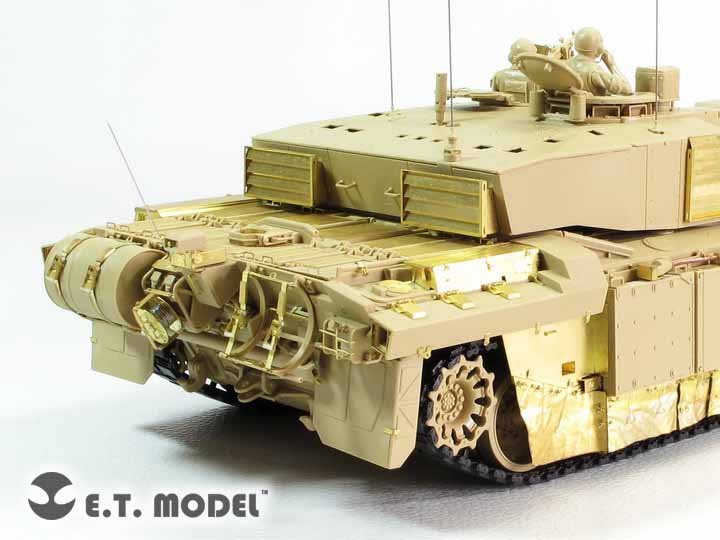 Maquette ET E35-237 Char de combat principal britannique Challenger 2 (déserté) (Pour TAMIYA 35274) (1/35) – image 7
