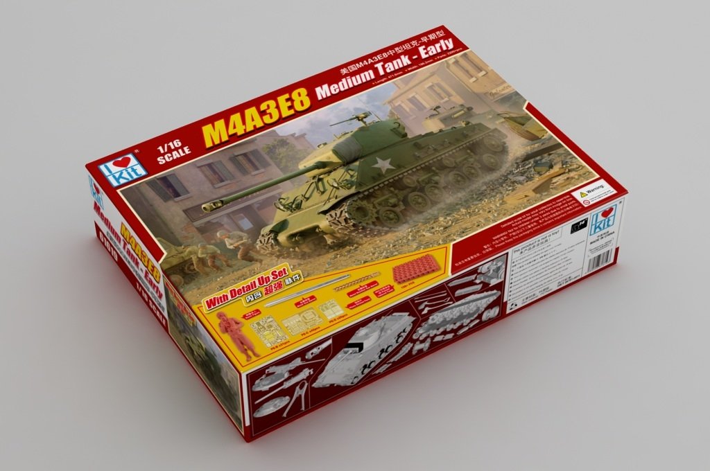 I Love Kit 61619 M4A3E8 Medium Tank - Early 1/16 – Bild 2