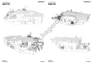 Kagero 7090 The Japanese Battleship Nagato 1944 EN/PL – immagine 3