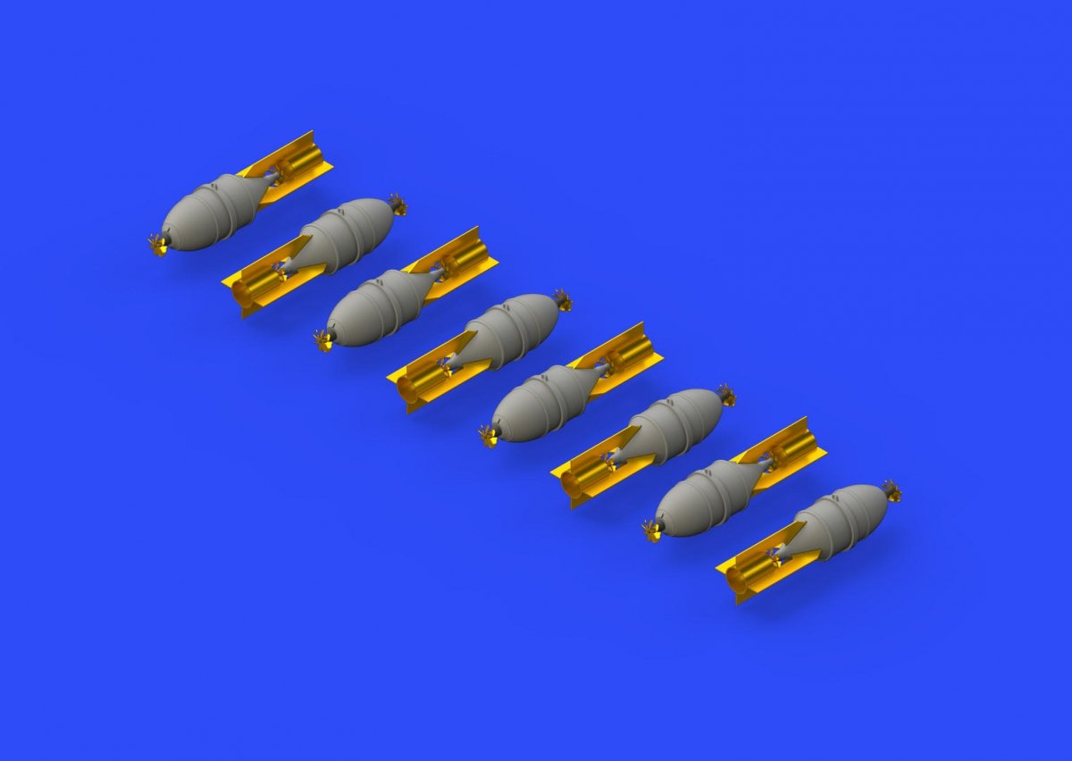 Eduard 648376 FAB 100 Soviet WWII bombs 1/48 – image 4
