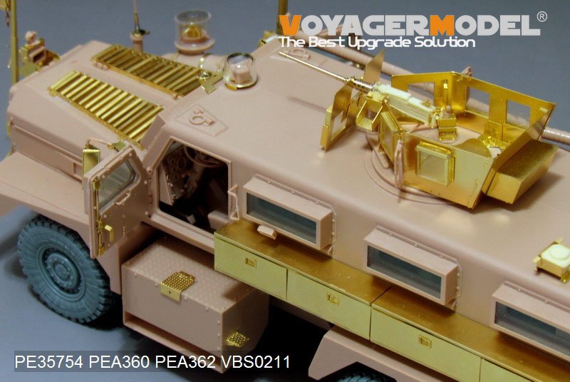 Maquette Voyager PE35754 Cougar 6x6 MRAP américain moderne (pour MENG SS-005) 1/35 – image 3