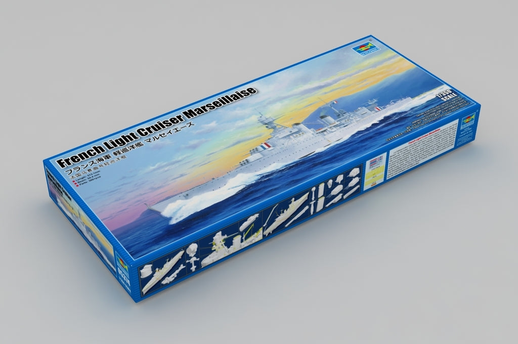 Trumpeter 05374 French Light Cruiser Marseillaise 1/350 – imagen 2