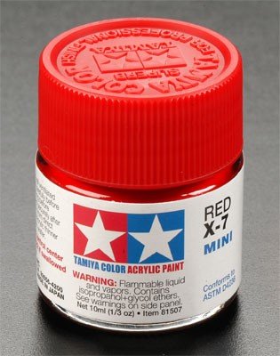Tamiya X7 Red (81507) Acrylic paint 10ml – image 3