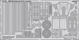 Eduard 48787 MiG-29 9-13 exterior 1/48 GREAT WALL HOBBY