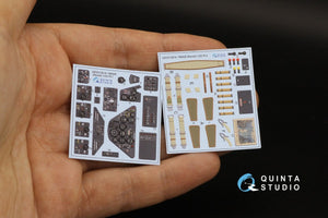 Quinta Studio QD32138 Ar 196A/B 3D-Printed &amp;amp; colored Interior on decal paper (Revell) 1/32 – image 6