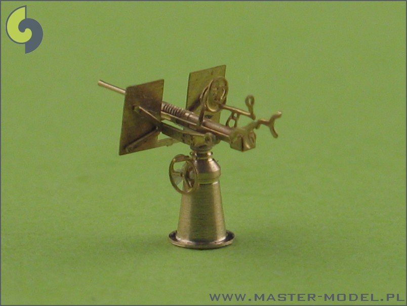 Master SM-350-050 Oerlikon 20mm USN type - complete three dimensional gun, turned and etched elements (20pcs) – Bild 4