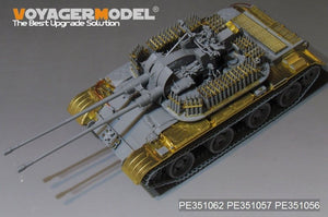 Voyager Model PE351062 Soviet ZSU-57-2 SPAAG Turret Interior Upgrade Set for Takom 1/35 – zdjęcie 3