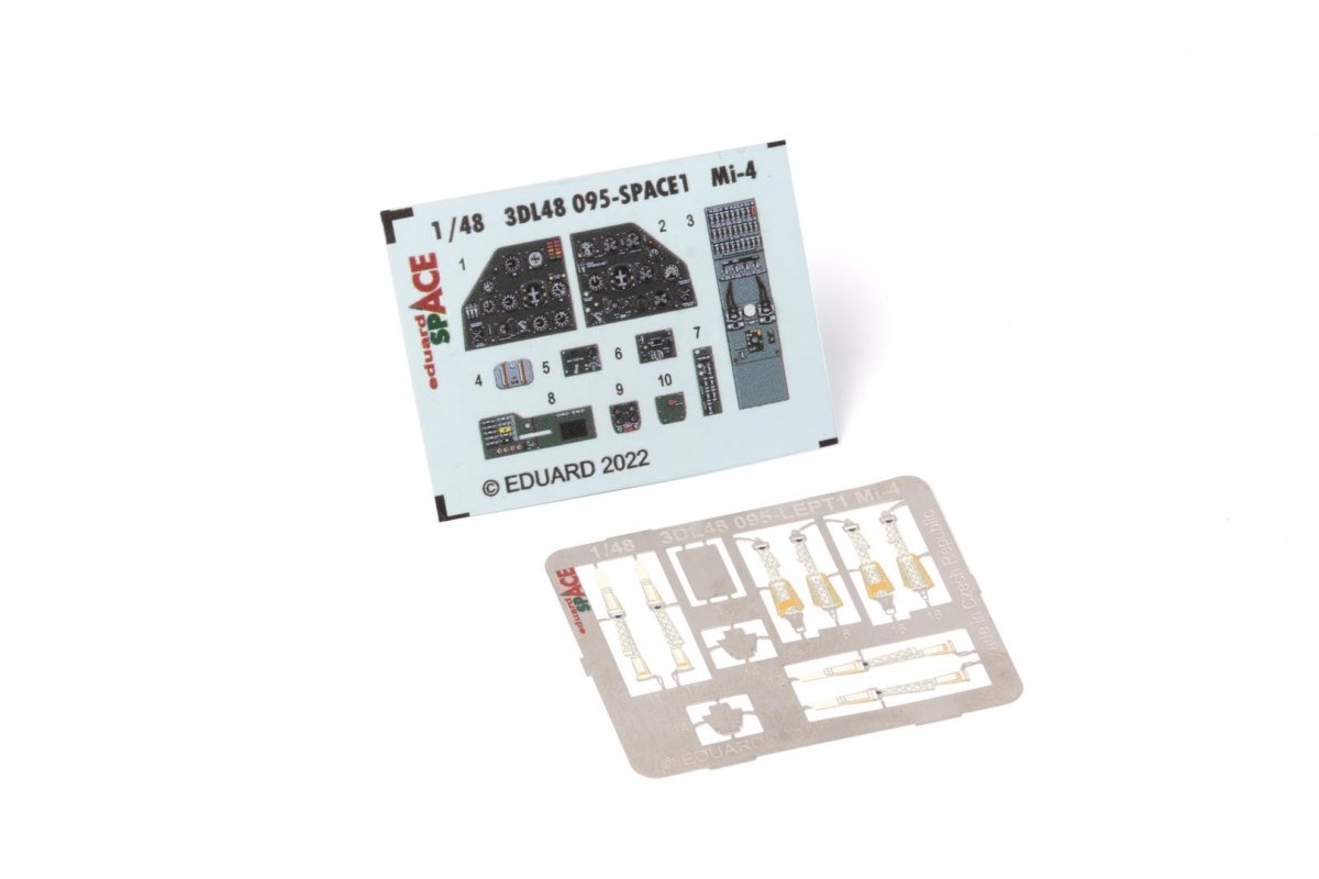 Eduard 3DL48095 Mi-4 SPACE TRUMPETER 1/48 – imagen 2