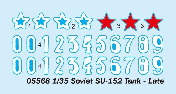 Trumpeter 05568 Soviet SU-152 Late 1/35 – imagen 4