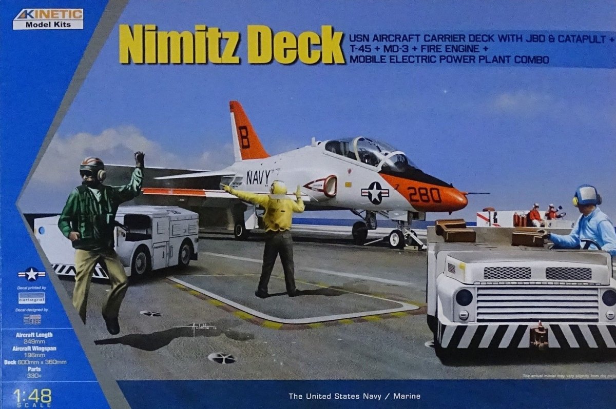 Kinetic K48057 Pont porteur/GSE avec T-45 (1/48)